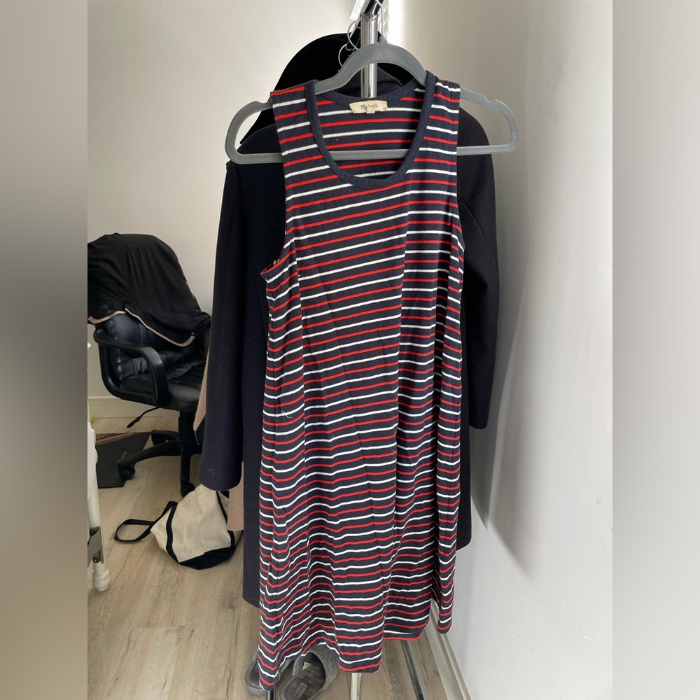 Madewell sleeveless shirt dress - S